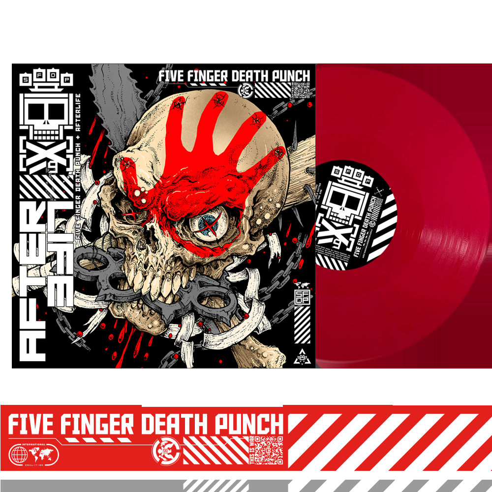 five finger death punch Exclusive Limited Red AfterLife LP