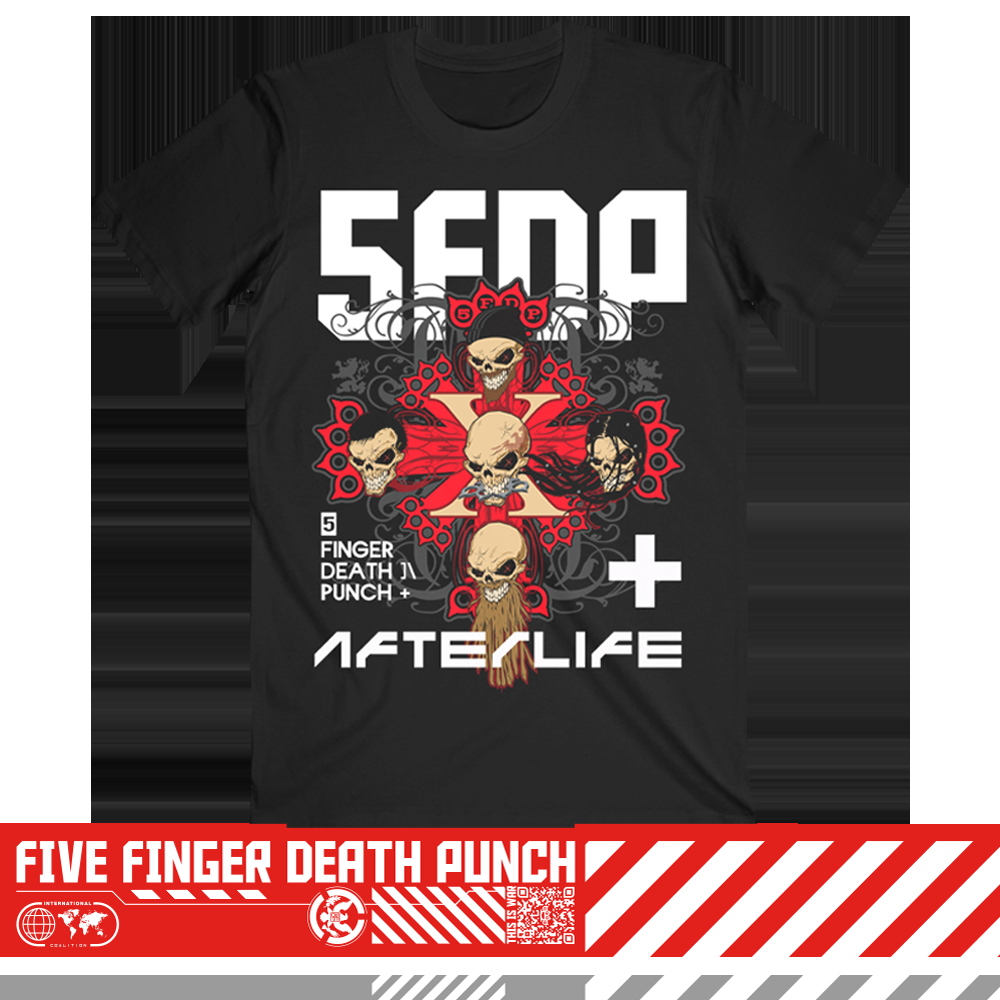 five finger death punch Afterlife Black Tee