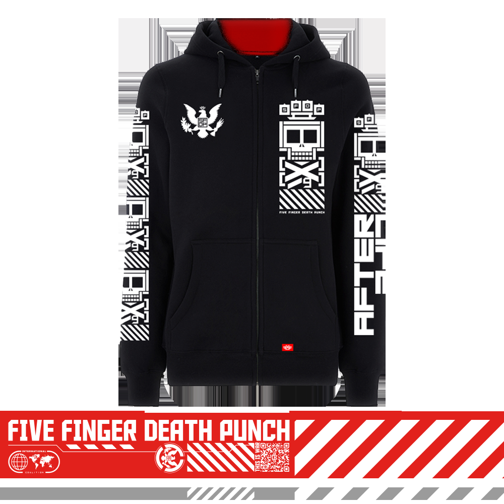 Five Finger Death Punch AfterLife Skull Hoodie