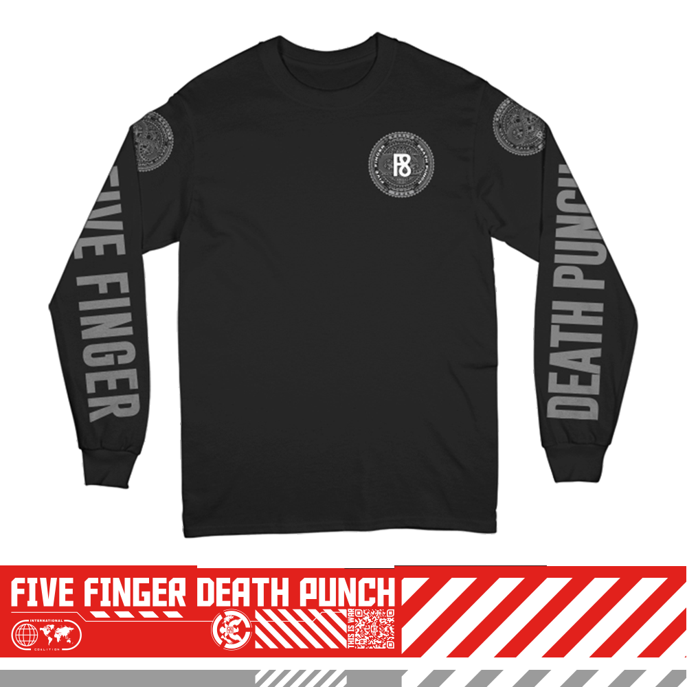 five finger death punch F8 Long Sleeve Tee