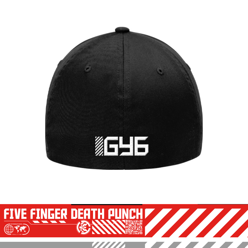 Five Finger Death Punch GY6 Skull Fitted Cap