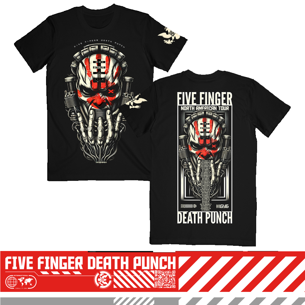 five finger death punch Psychonaut 2024 ITIN Tee
