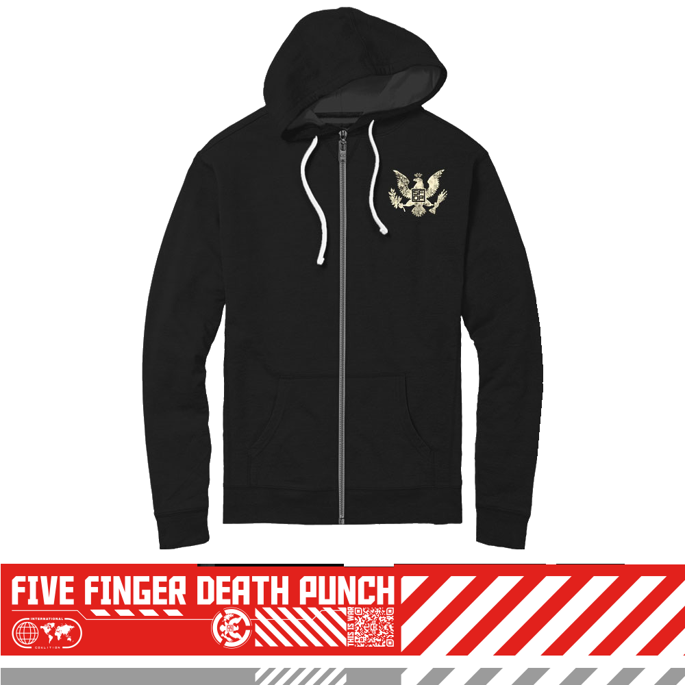 Five Finger Death Punch Knucklehead Reaper Zip Hoodie