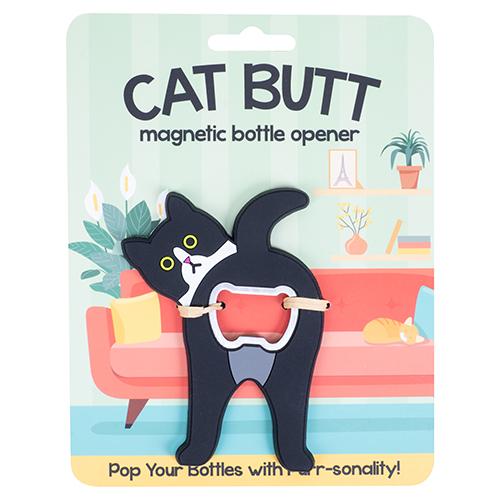 Fizz Creations Cat Butt Magnetic Bottle Opener
