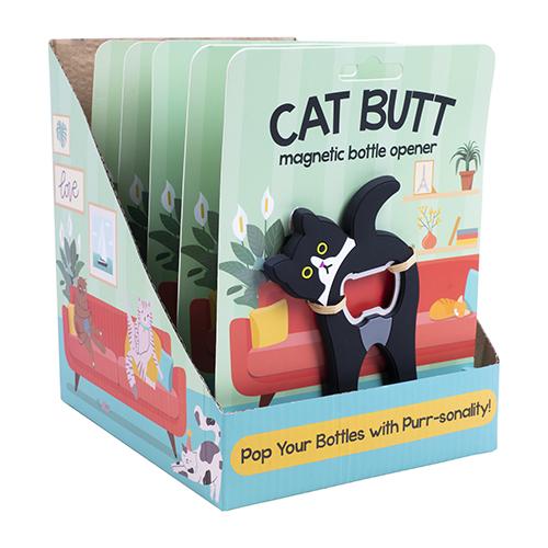 Fizz Creations Cat Butt Magnetic Bottle Opener
