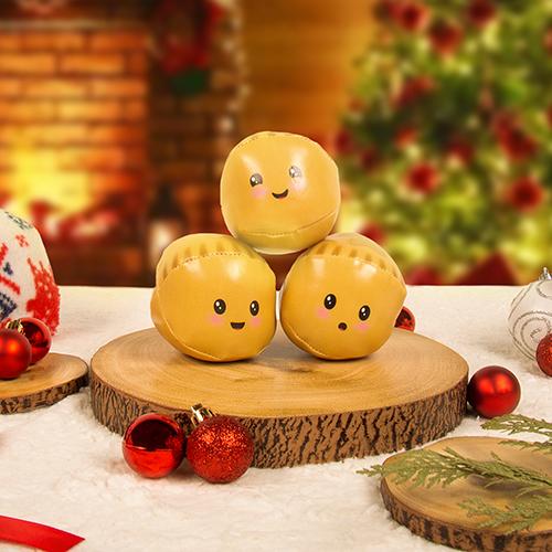 fizz creations Christmas Mince Pie Juggling Balls