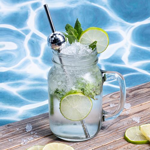 fizz creations Disco Metal Straws