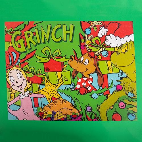 fizz creations Grinch Double Sided Puzzle
