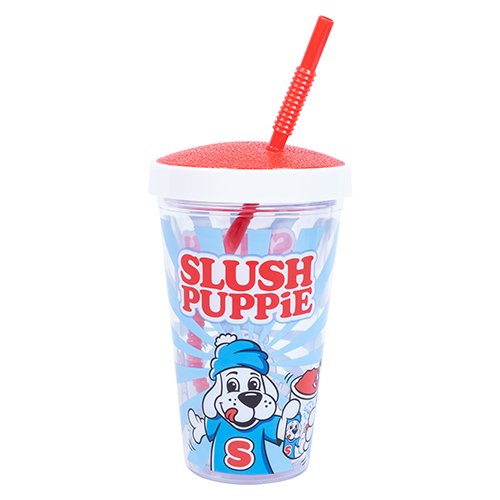 fizz creations SLUSH PUPPiE Cup & Bendy Straw