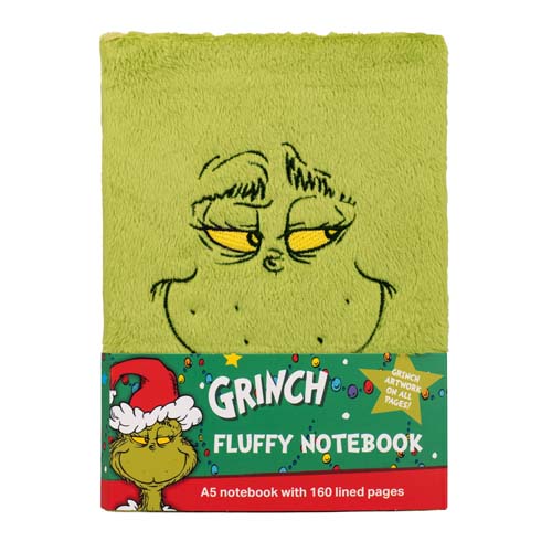 Fizz Creations The Grinch Fluffy Notebook