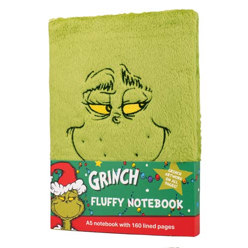 Fizz Creations The Grinch Fluffy Notebook