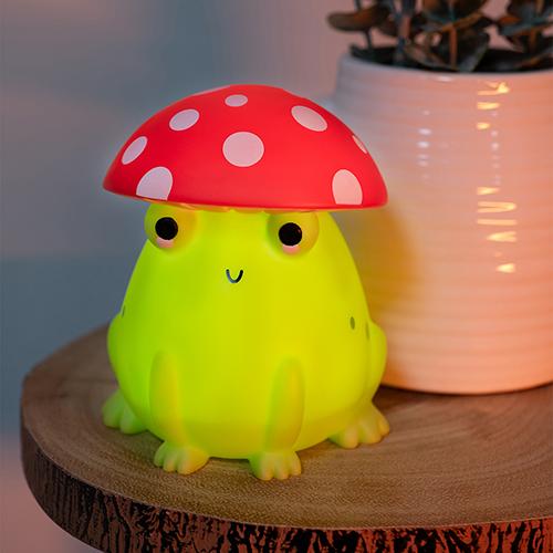 fizz creations Maurice the Mushroom Frog Mood Light