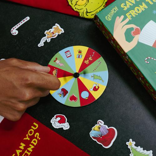 fizz creations Save Christmas From The Grinch – Sock Game