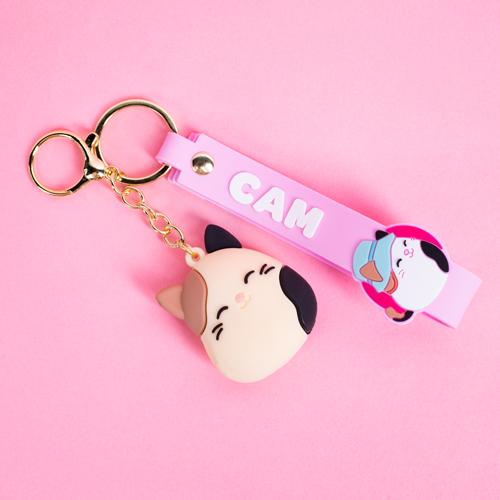 Fizz Creations Squishmallows Cam Wristlet Keyring In CDU