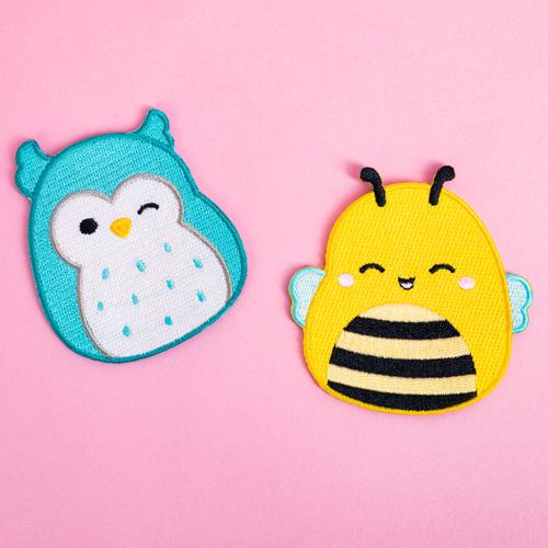 Fizz Creations Squishmallows Iron On Patches – Winston & Sunny