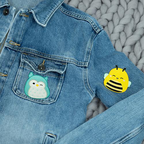 Fizz Creations Squishmallows Iron On Patches – Winston & Sunny