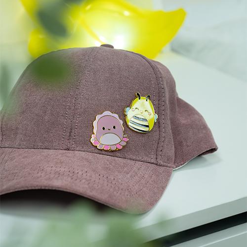 Fizz Creations Squishmallows Sunny & Auggie Pin Badges