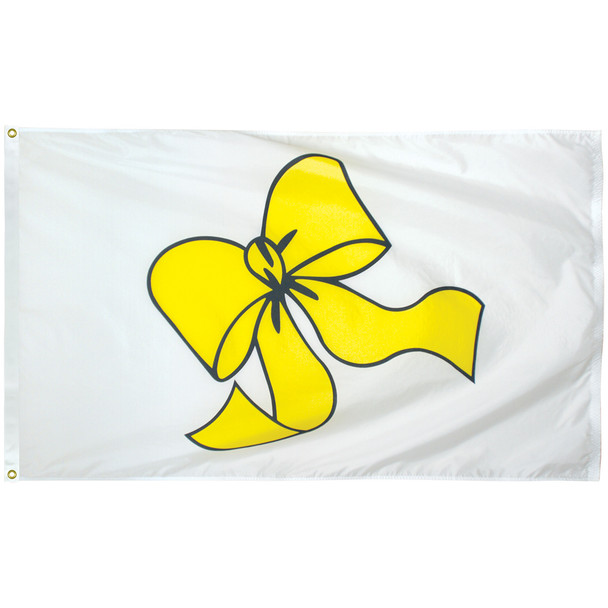 flagpole 3' x 5' Yellow Ribbon Flag