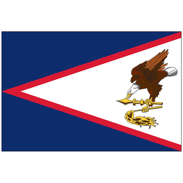 flagpole American Samoa Territory Nylon Flag