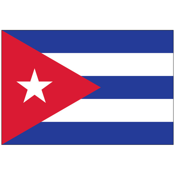 flagpole CUBA Outdoor Nylon Flag