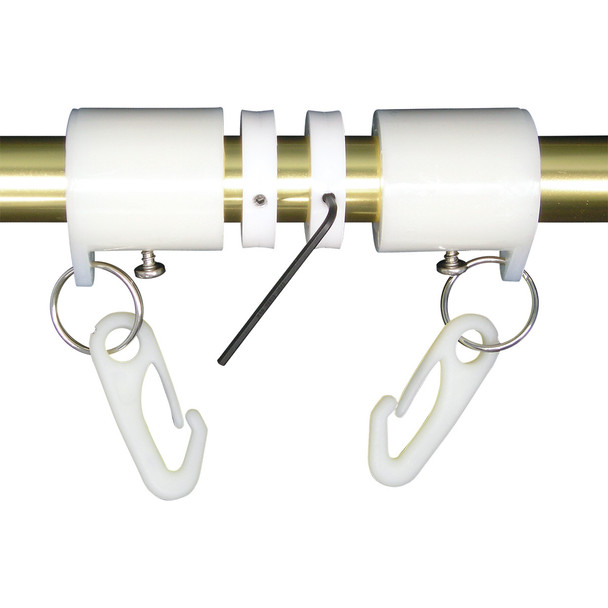 flagpole Neverfurl Complete Kits - White