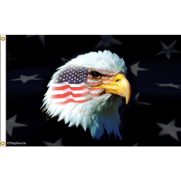 flagpole Patriotic Eagle Flag