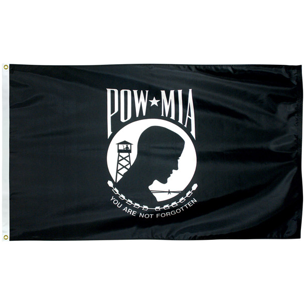 flagpole POW/MIA Double Face Nylon Flag