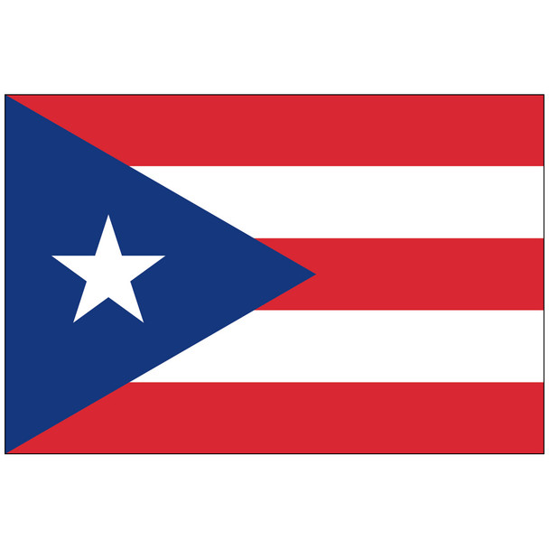 flagpole Puerto Rico Territory Nylon Flag
