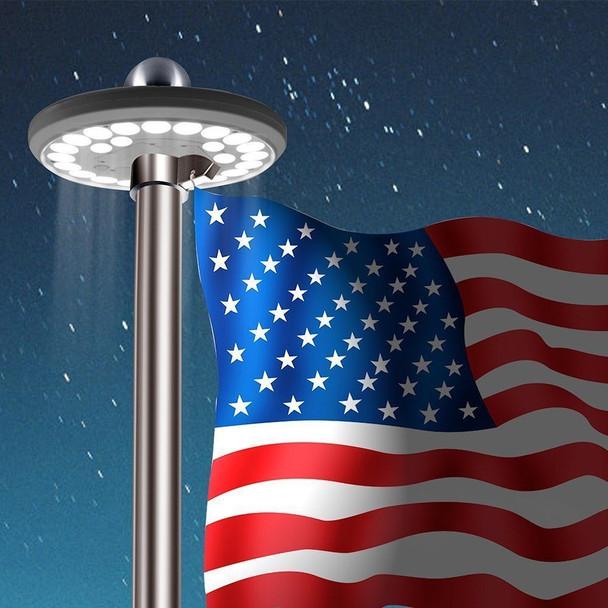 flagpole Solar Flagpole Top Light - 7th Generation
