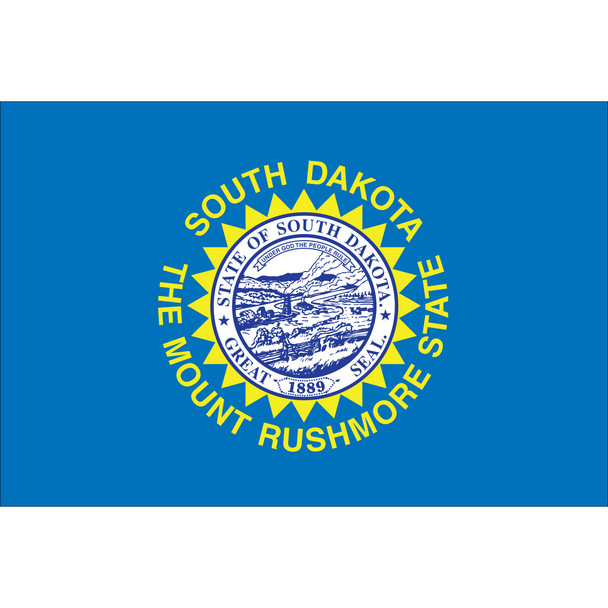 flagpole South Dakota State Nylon Flag