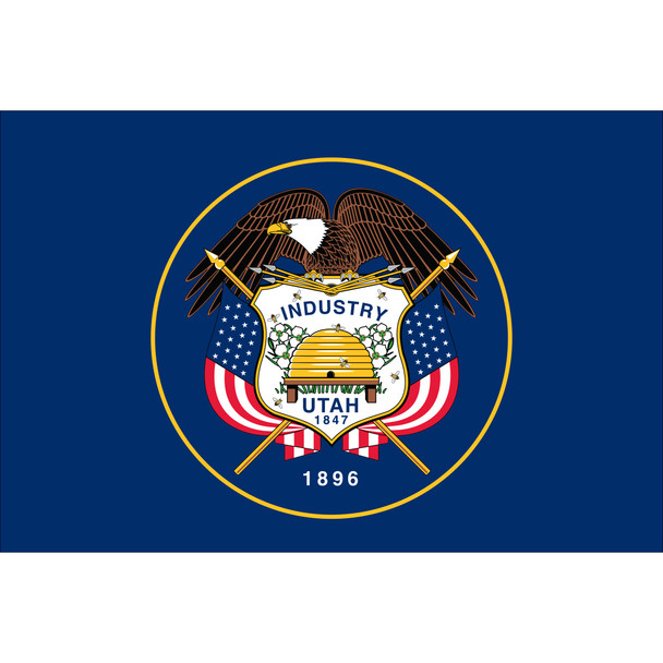 flagpole Utah State Nylon Flag