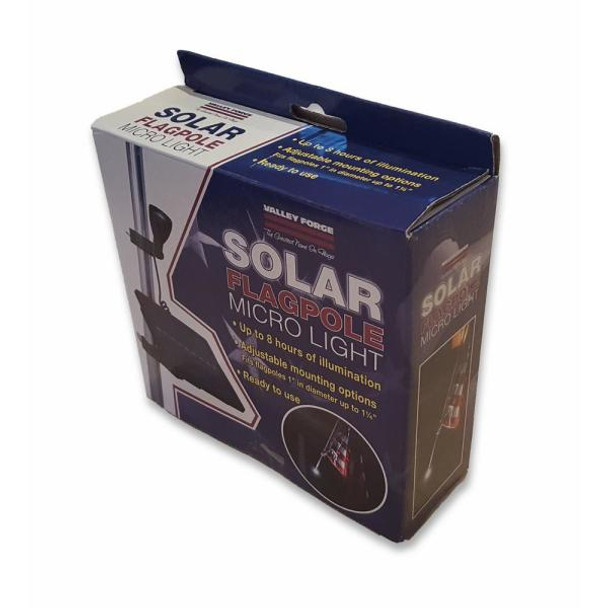 Flagpole Valley Forge Solar Flagpole Micro Light