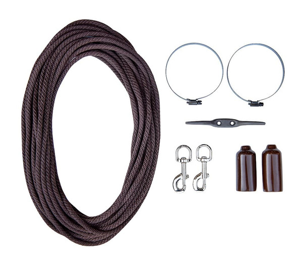 Flagpole Halyard Conversion Kit For Titan Flagpoles