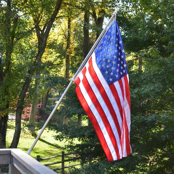 flagpole Valley Forge Perma-Nyl 3ft x 5ft Nylon American Flag