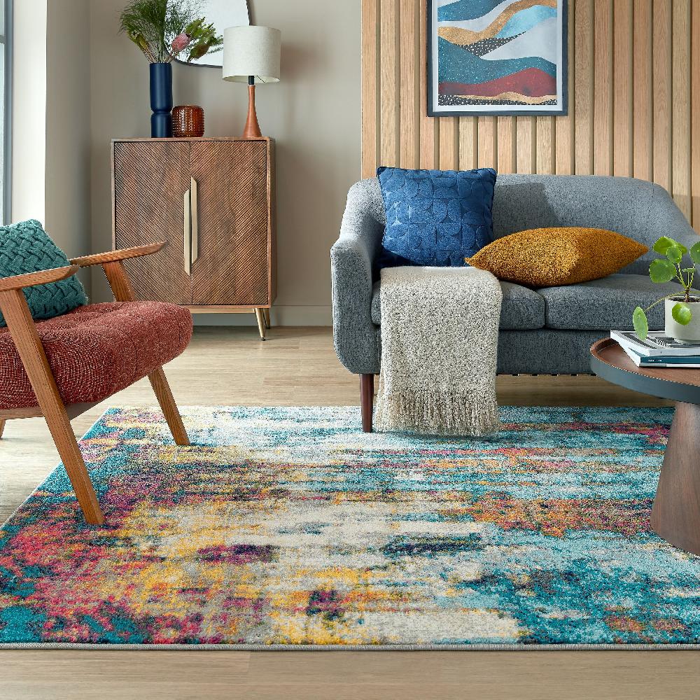 flair rugs Abstraction Modern Multi Rug