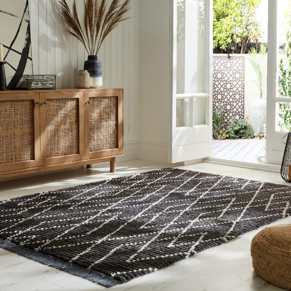 flair rugs Aisha Berber Shaggy Rug