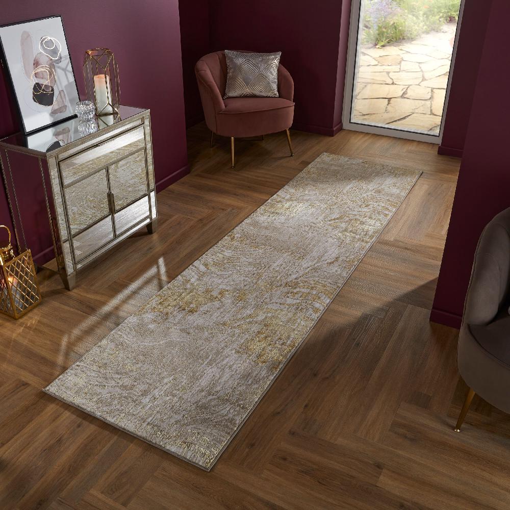 flair rugs Arissa Marbled Abstract Runner Rug