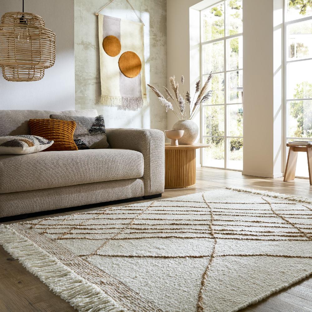 flair rugs Astera Linear Cotton Blend Rug
