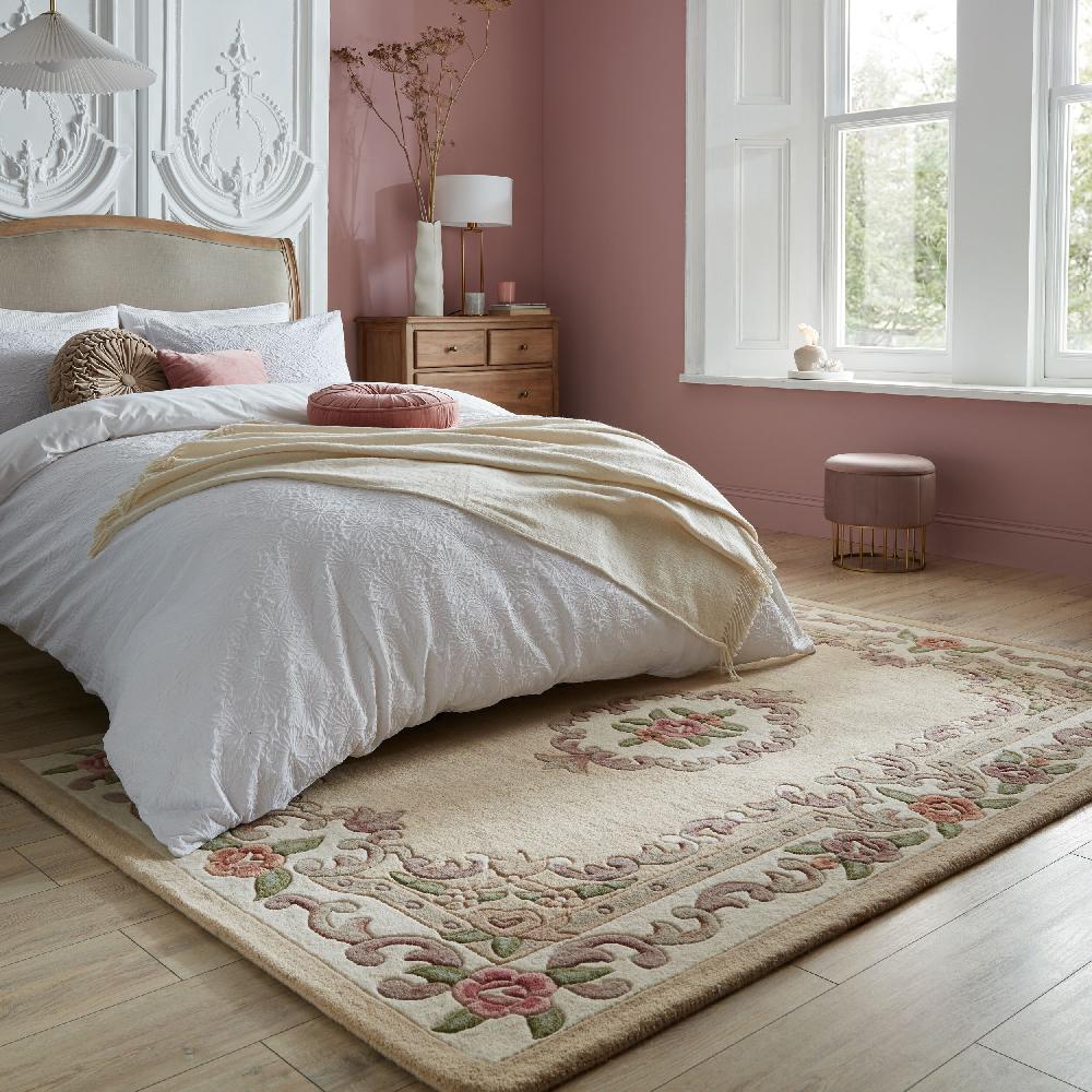 flair rugs Aubusson Vintage Pattern Wool Rug