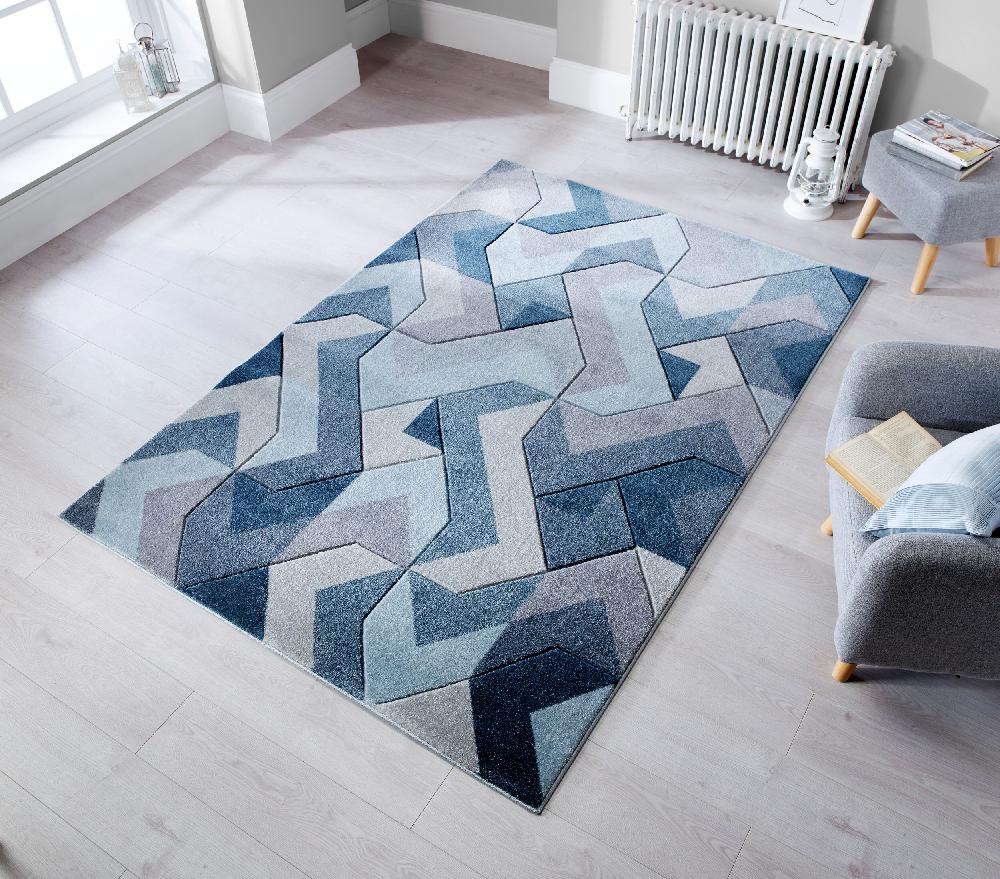 Flair Rugs Aurora Geometric Modern Rug