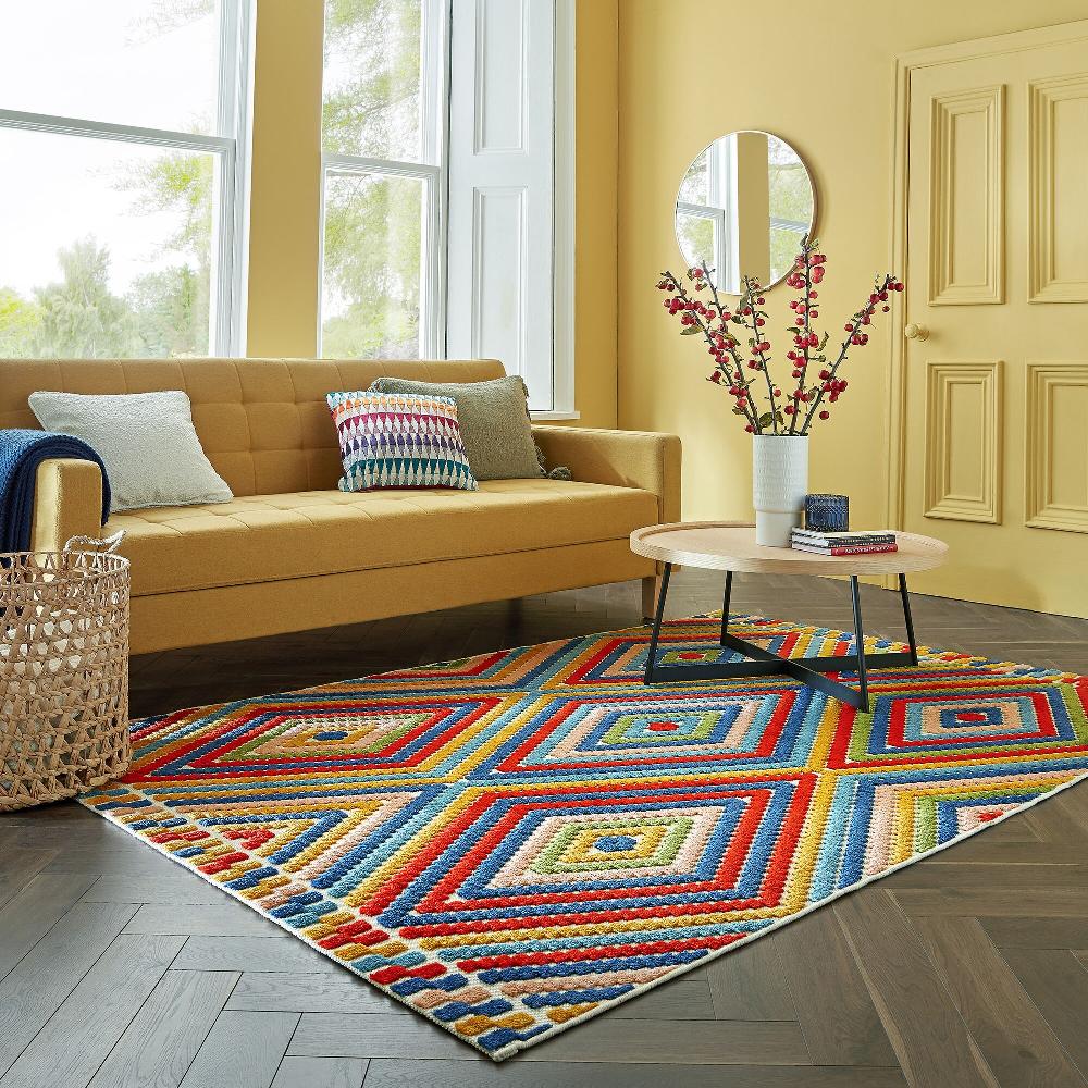 Flair Rugs Bay Diamond Indoor & Outdoor Rug