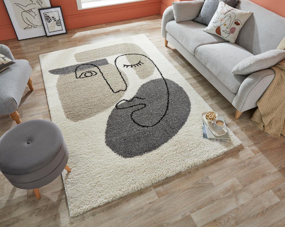 flair rugs Beauty Shaggy Abstract Rug