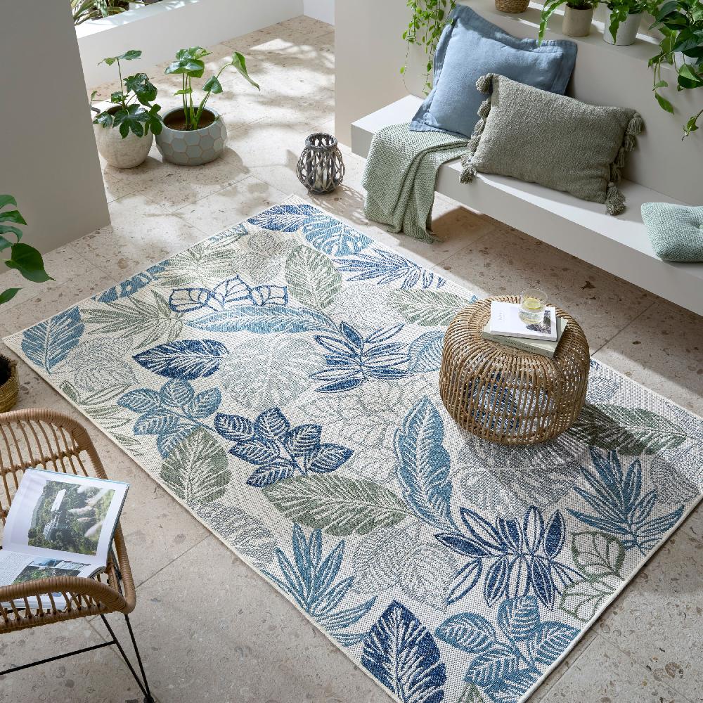flair rugs Bella Leaf Indoor Outdoor Rug