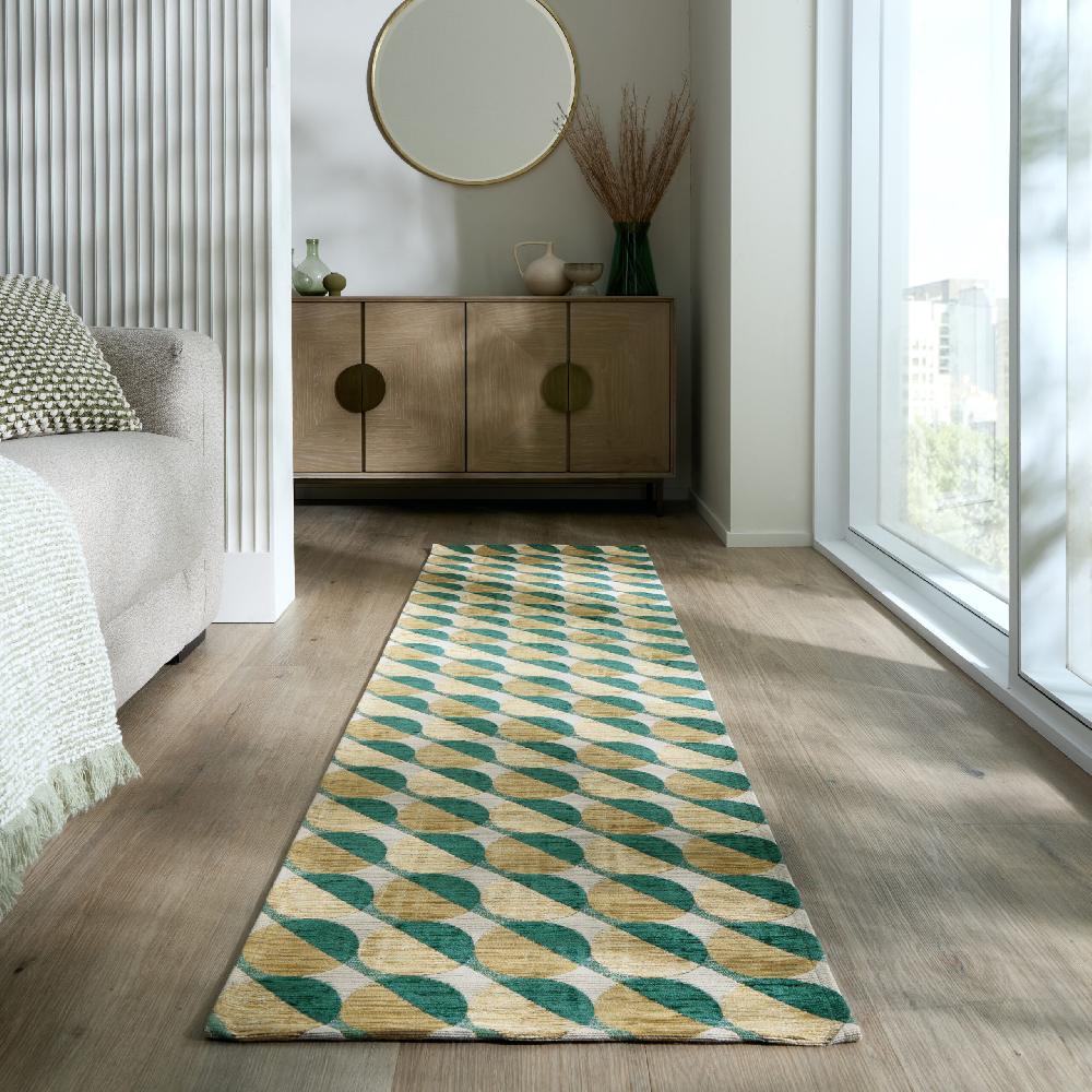 flair rugs Carlos Geometric Runner