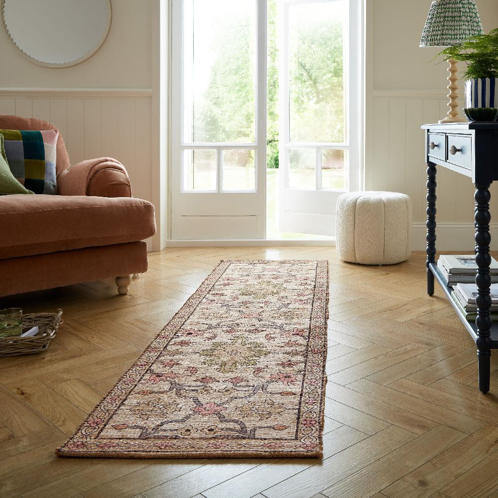 flair rugs Celine Printed Jute Global Runner