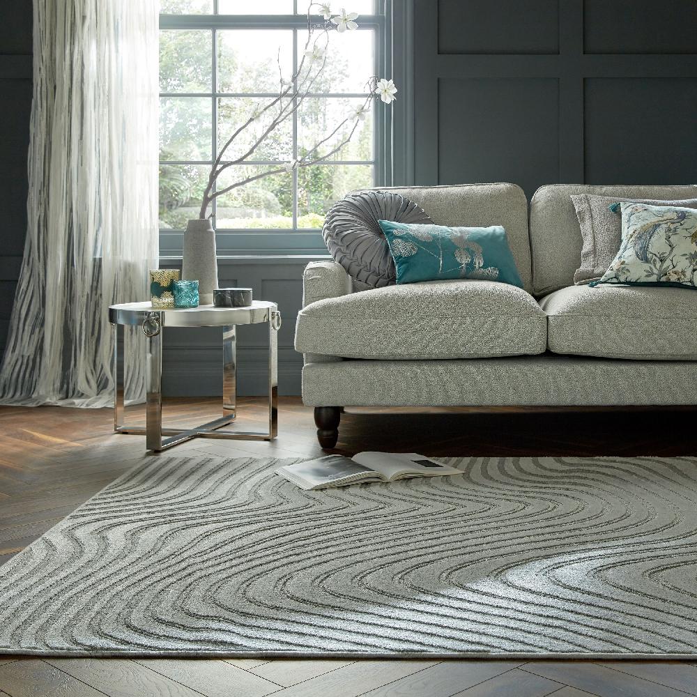 Flair Rugs Channel Wool Blend Rug