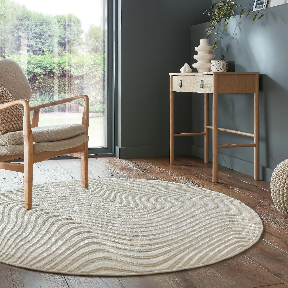 Flair Rugs Channel Wool Blend Rug