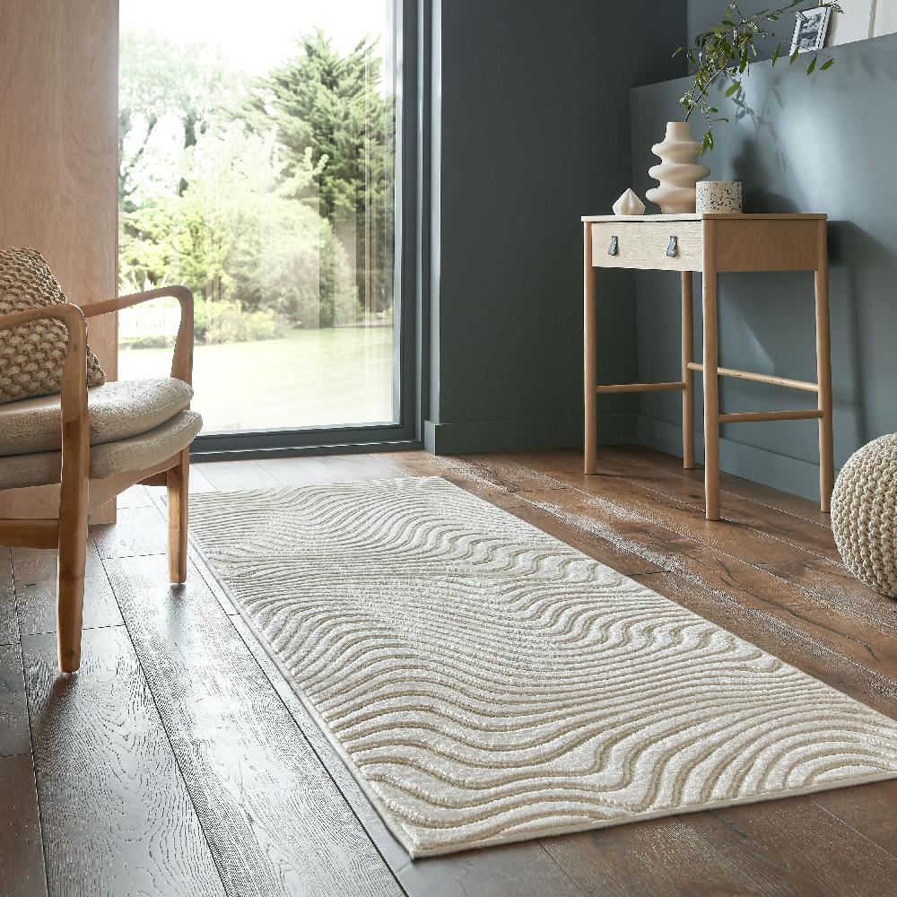 flair rugs Channel Wool Blend Runner Rug