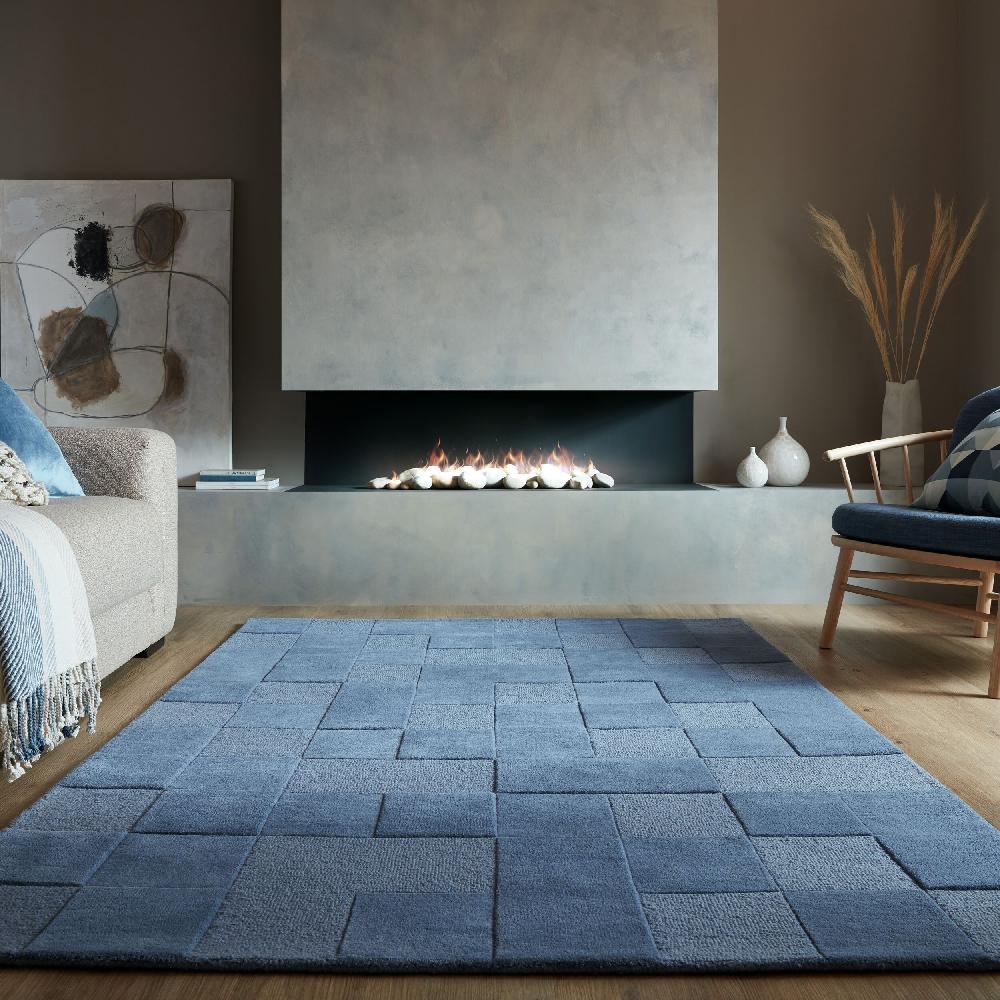 flair rugs Checkerboard Wool Modern Rug
