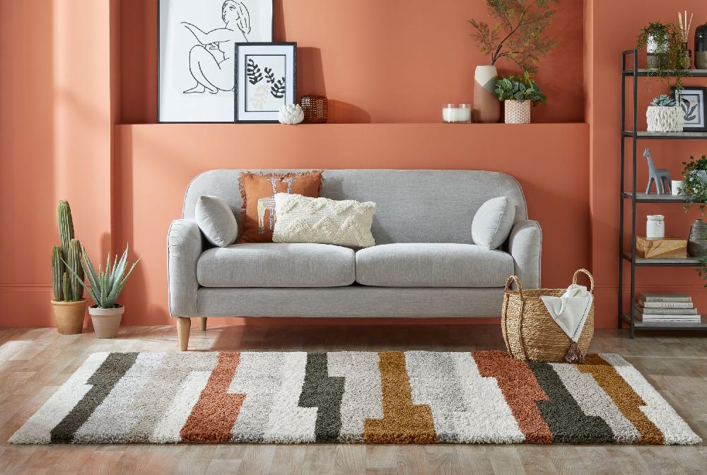 flair rugs Deka Shaggy Striped Rug